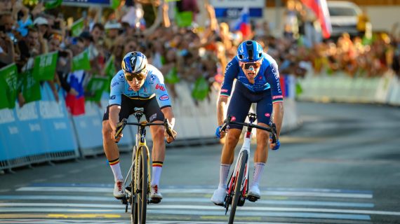 Evenepoel gana el Europeo de ciclismo en ruta por foto finish y completa una colección única