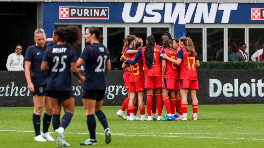 La selección española femenina, victoria, amistoso, Estados Unidos, Washington.