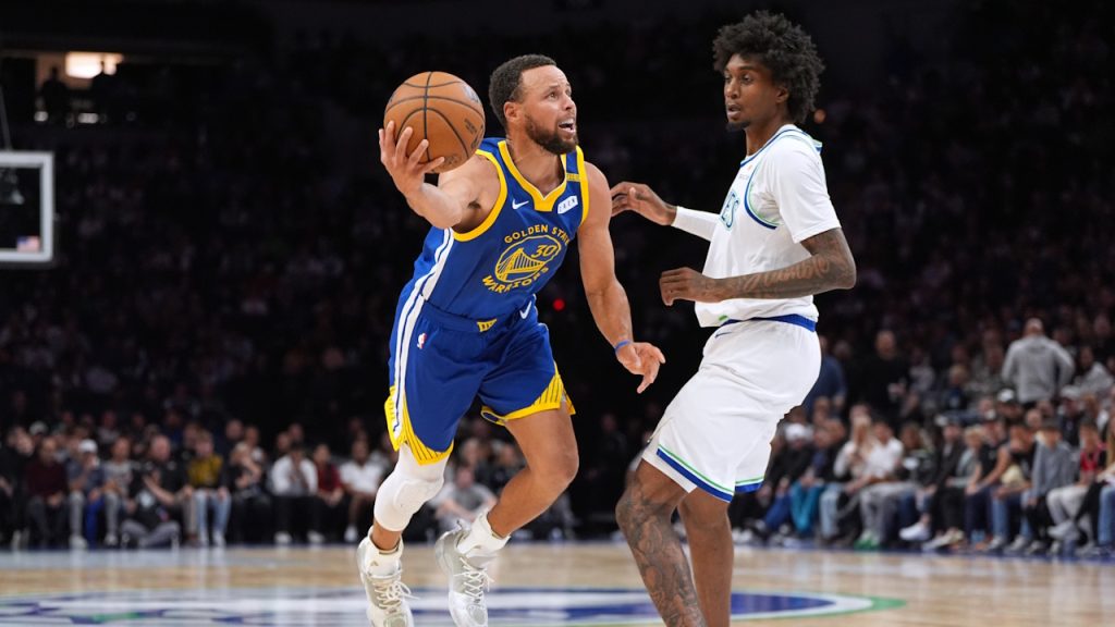 Stephen Curry, Golden State Warriors, 44 puntos, Minnesota Timberwolves