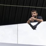 Gerard Piqué en el palco del Estadi de la FAF durante el partido entre el Andorra, club que preside, y el Castellón de LaLiga Hypermotion 2026/27.