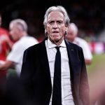 Jorge Jesus, durante el partido entre Portugal y Noruega de la Nations League 2026/27 disputado en Do Dragao.