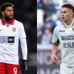 Gustavo Varela y Antonio Raimondi, delanteros del Monza y el Frosinone, respectivamente, y goleadores en la Serie A 2026/27.