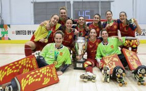 hockey sobre patines, Espana, campeonas, World Skate Games, Paraguay, 2026